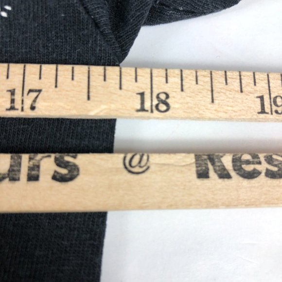 Y2K Metal Mulisha Shirt Mens Small Black & White Big Print Helmet Spell Out Logo - Picture 13 of 13